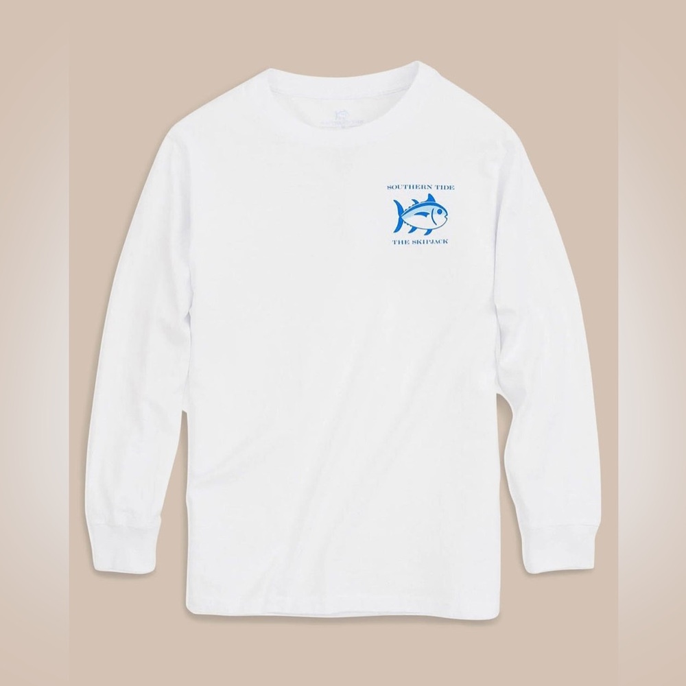 YOUTH KIDS SOUTHERN TIDE LONG SLEEVES T-SHIRT • YOUTH SMALL (6-7)